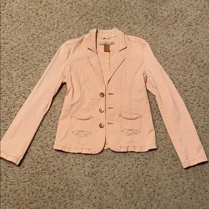 Pink Christopher blue blazer